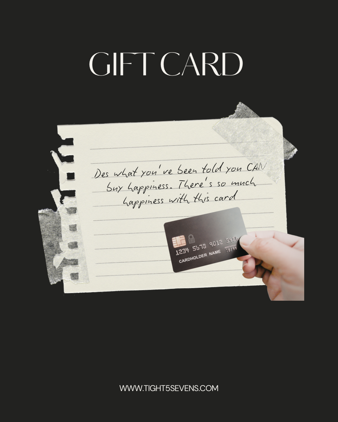 Gift cards