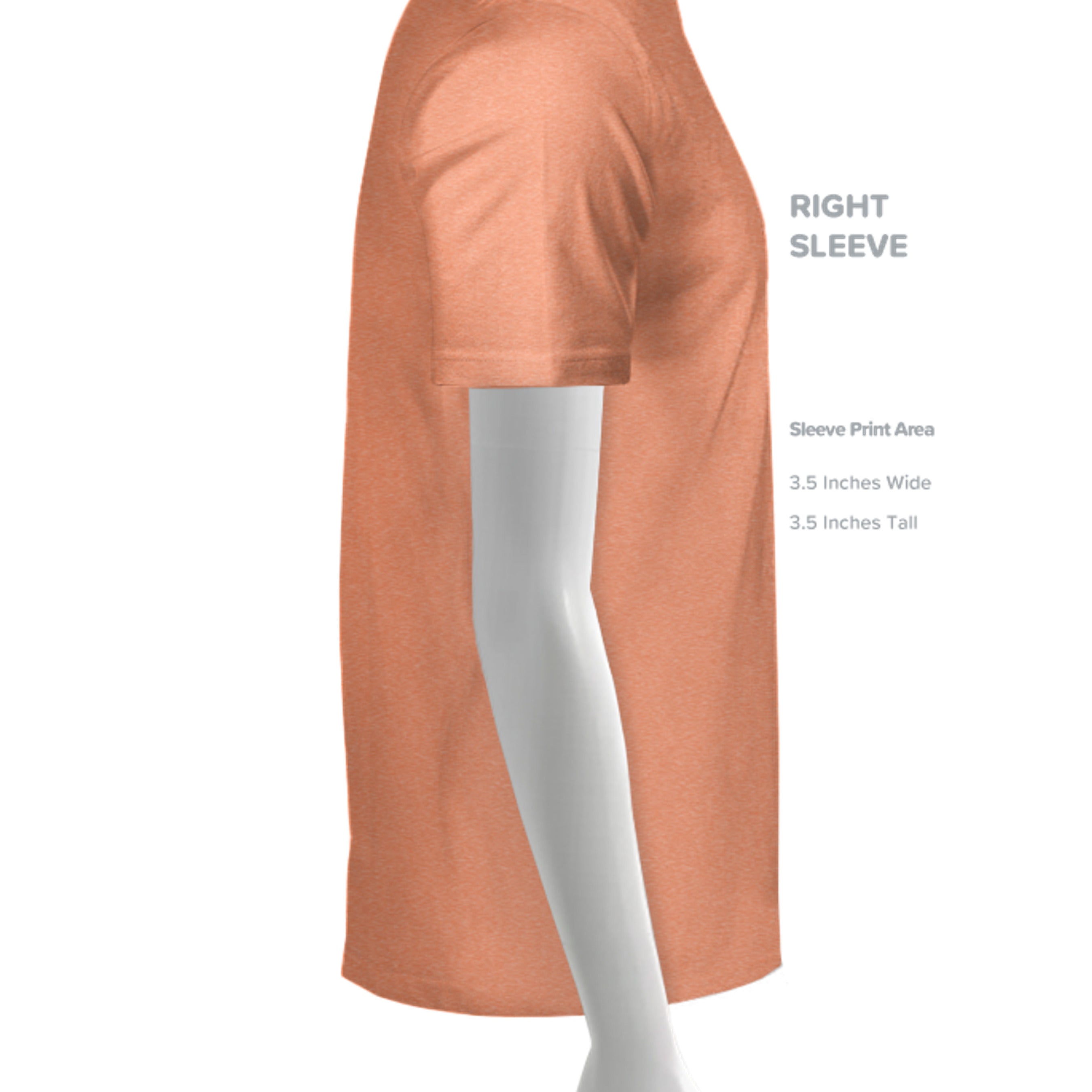 HEATHER ORANGE - G640 - SLEEVE_RIGHT