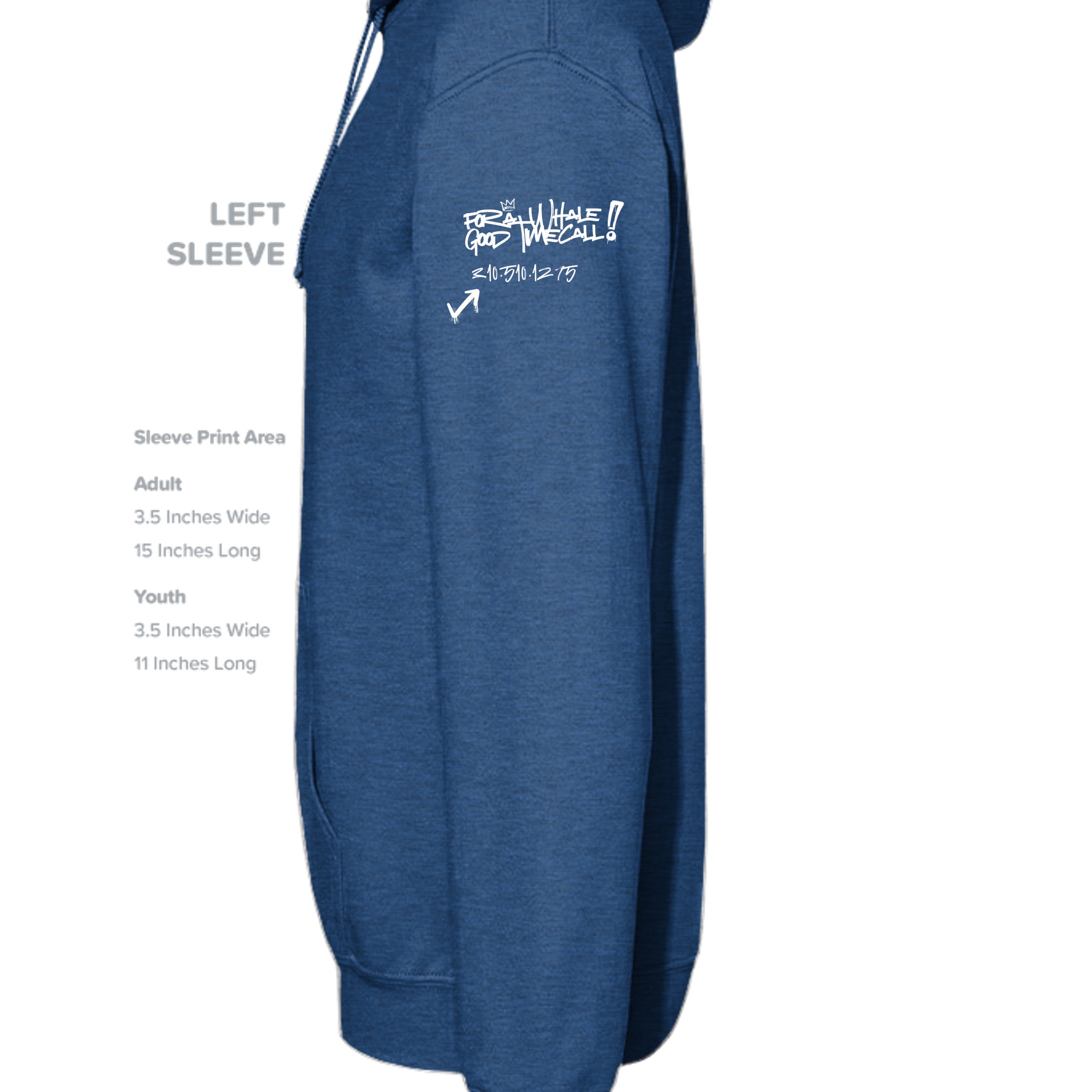 Vintage Heather Blue - 996 - SLEEVE_LEFT