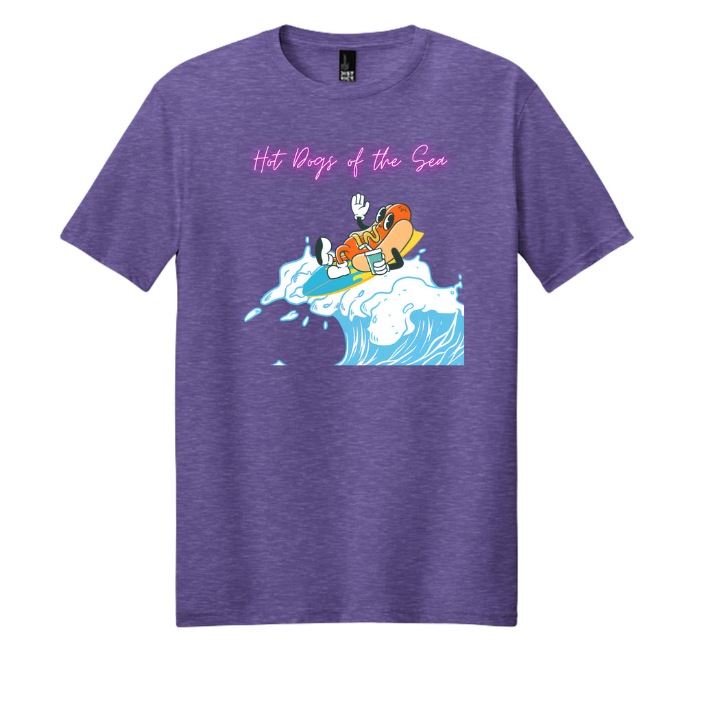 Electric Purple Heather - DM108 - FRONT