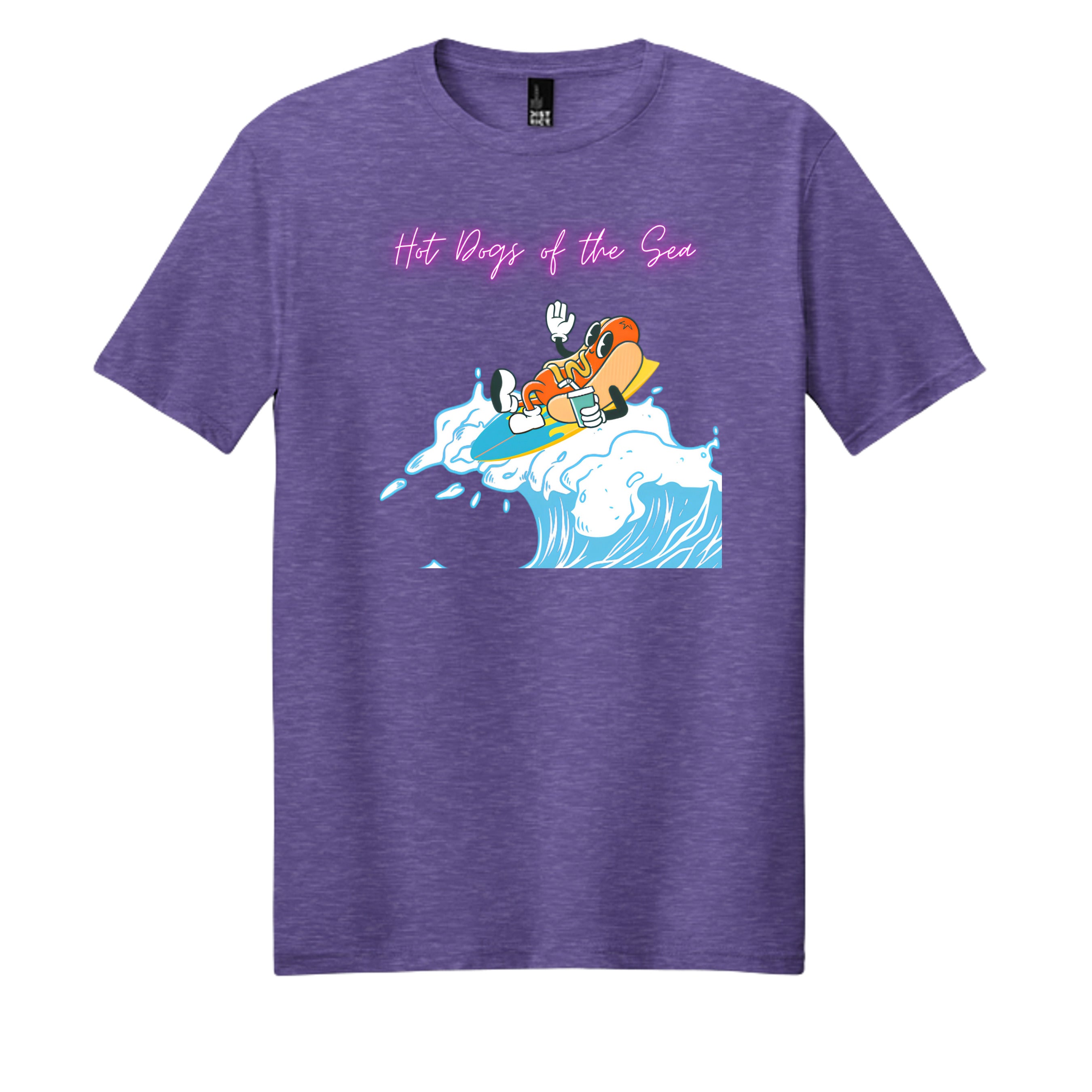 Electric Purple Heather - DM108 - FRONT