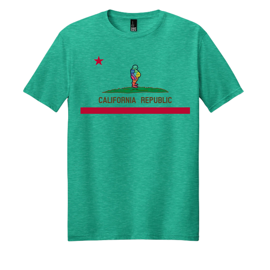 Aqua Heather - DM108 - FRONT